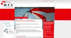 Desktop Screenshot of mtcpersonal.de