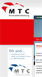 Mobile Screenshot of mtcpersonal.de