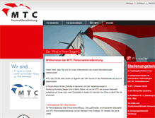 Tablet Screenshot of mtcpersonal.de